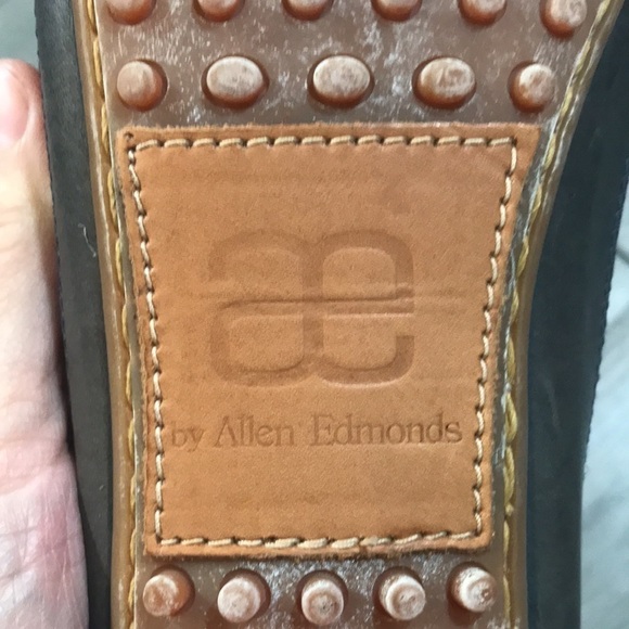 Allen Edmonds NEW “Interstate 90” Brown Driving Loafers size 10D - Picture 8 of 9